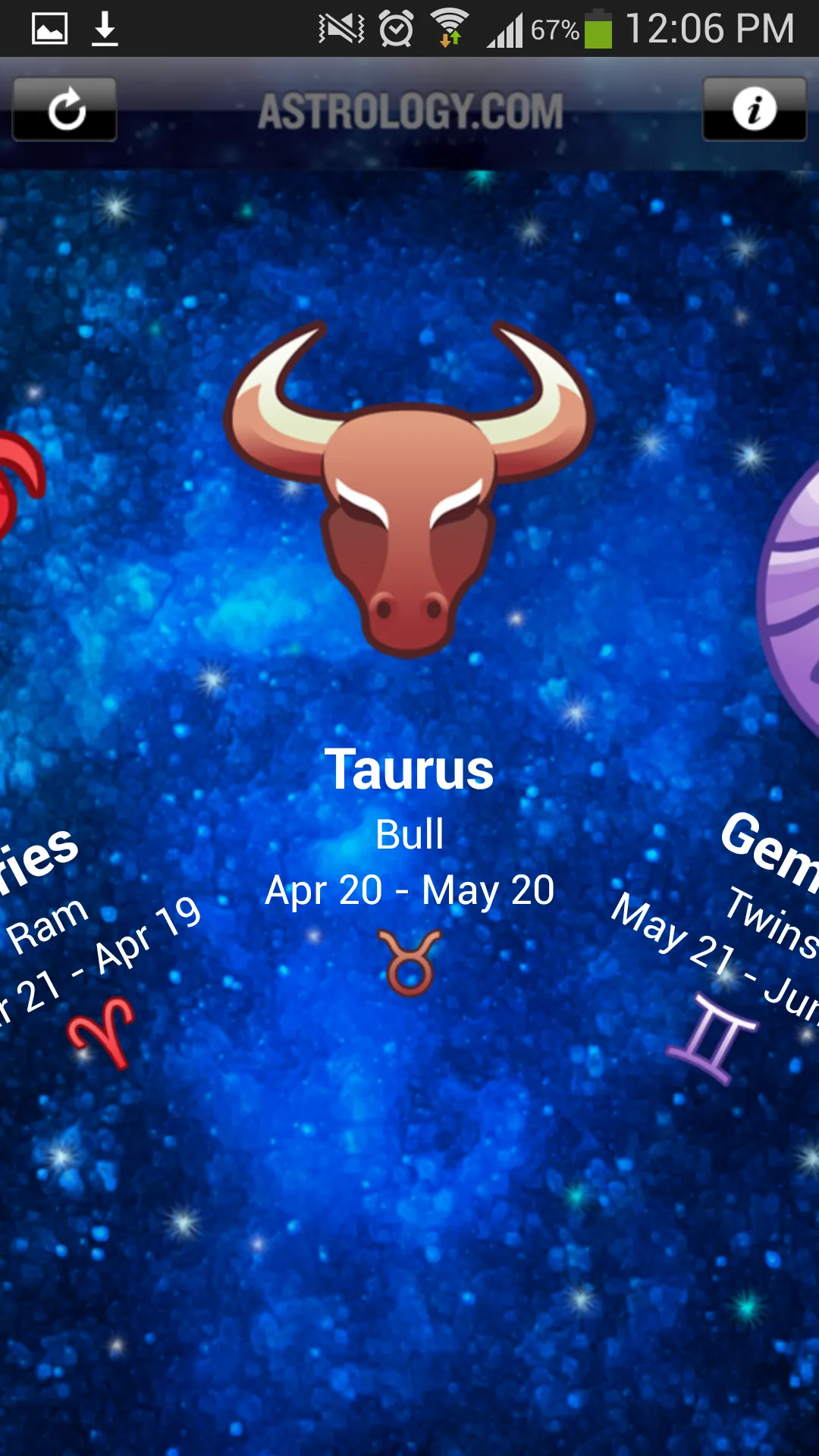 Horoscopes by Astrology.com | Indus Appstore | Screenshot