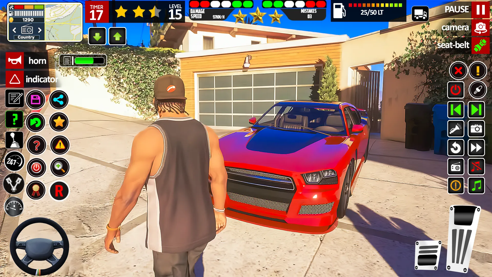 Openworld Gangster Driving Sim | Indus Appstore | Screenshot