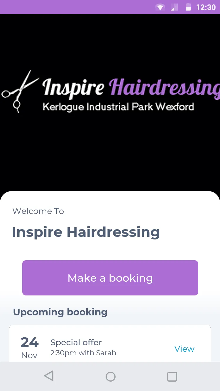 Inspire Hairdressing | Indus Appstore | Screenshot