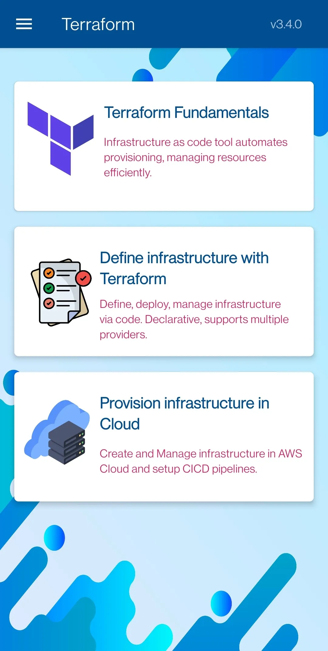 Terraform Tutorial | Indus Appstore | Screenshot