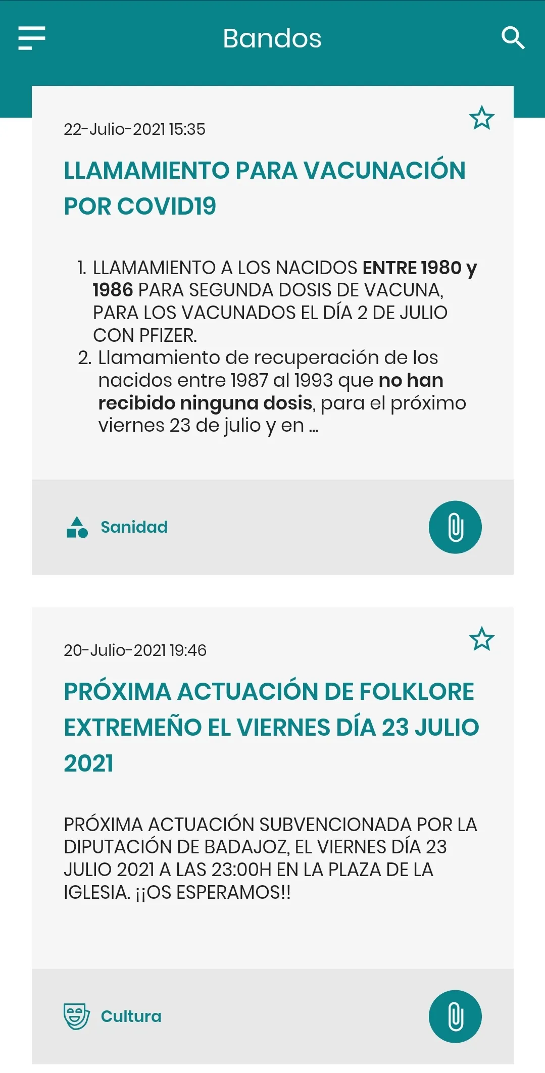 Villagonzalo Informa | Indus Appstore | Screenshot