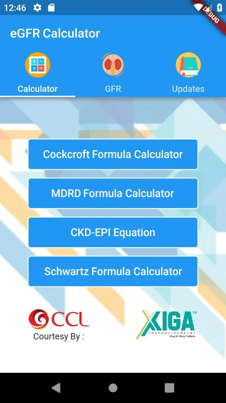 Xiga eGFR Calculator | Indus Appstore | Screenshot