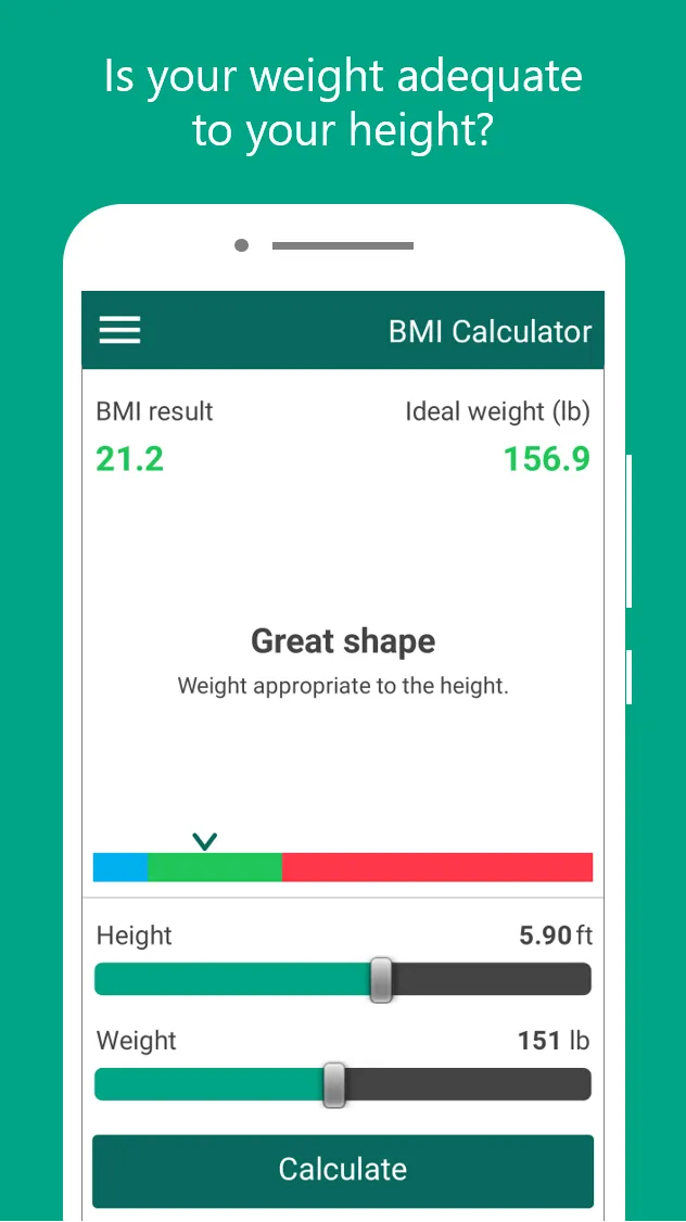 My BMI: BMI Calculator | Indus Appstore | Screenshot