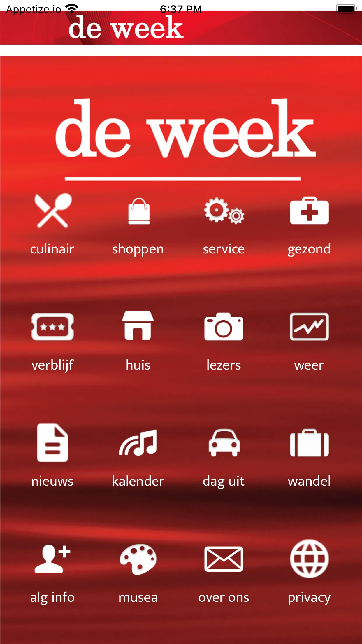 de week | Indus Appstore | Screenshot