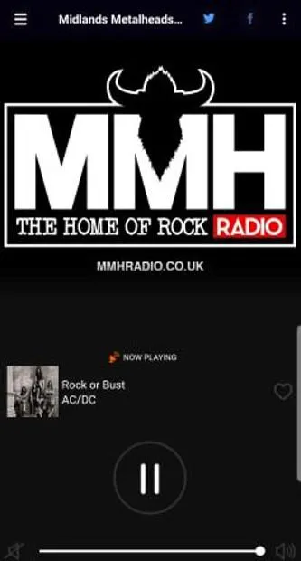 MMH - The Home Of Rock Radio | Indus Appstore | Screenshot