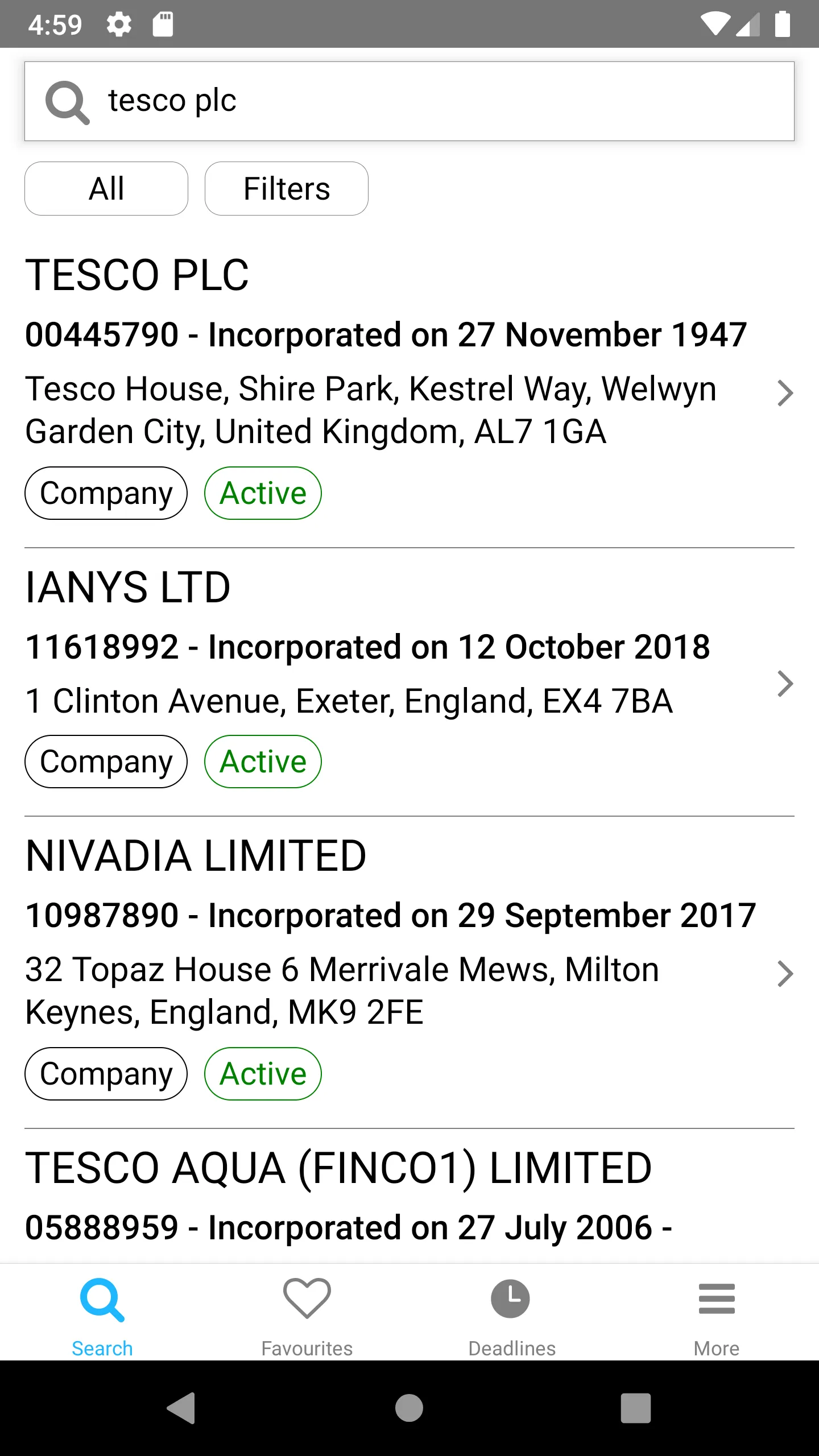 Company Tracker | Indus Appstore | Screenshot