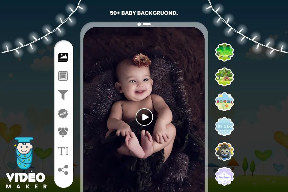 Baby Video Maker | Indus Appstore | Screenshot