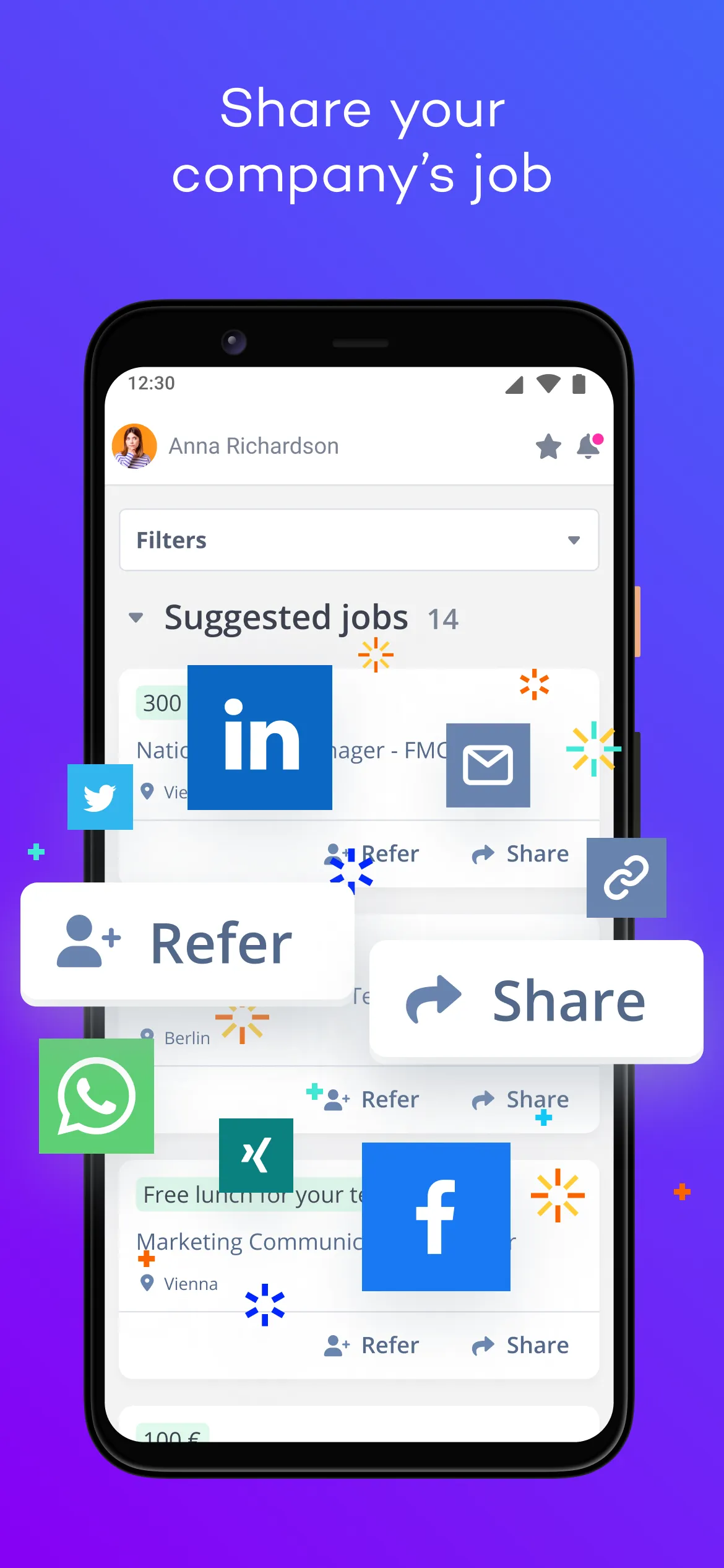 My Referrals | Radancy | Indus Appstore | Screenshot