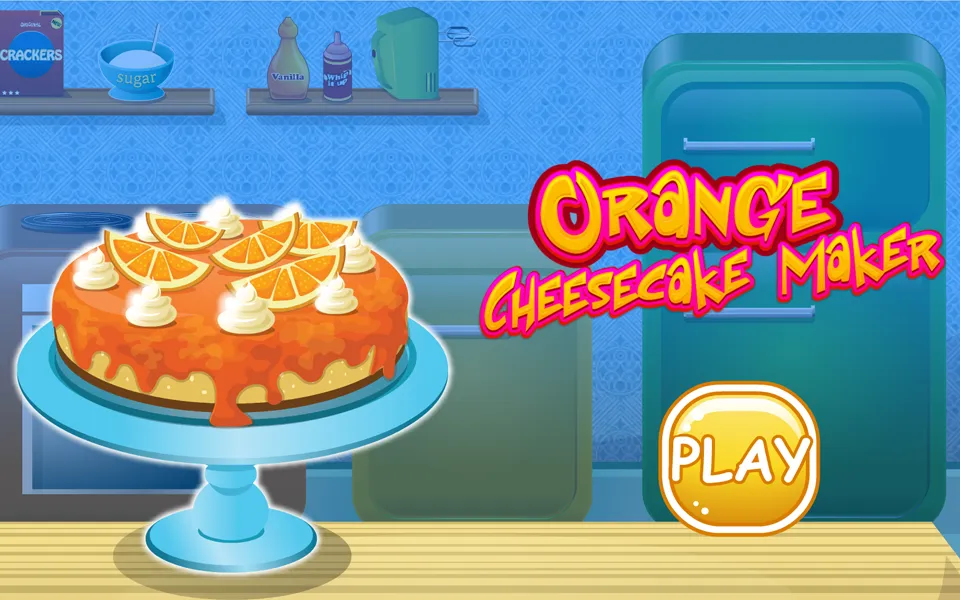 Orange Cheesecake Maker | Indus Appstore | Screenshot