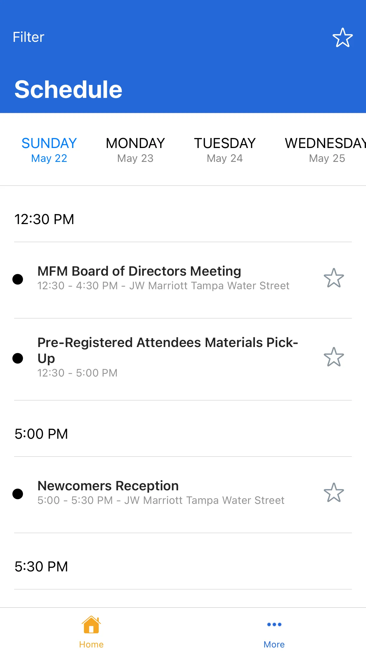 Media Finance Events | Indus Appstore | Screenshot