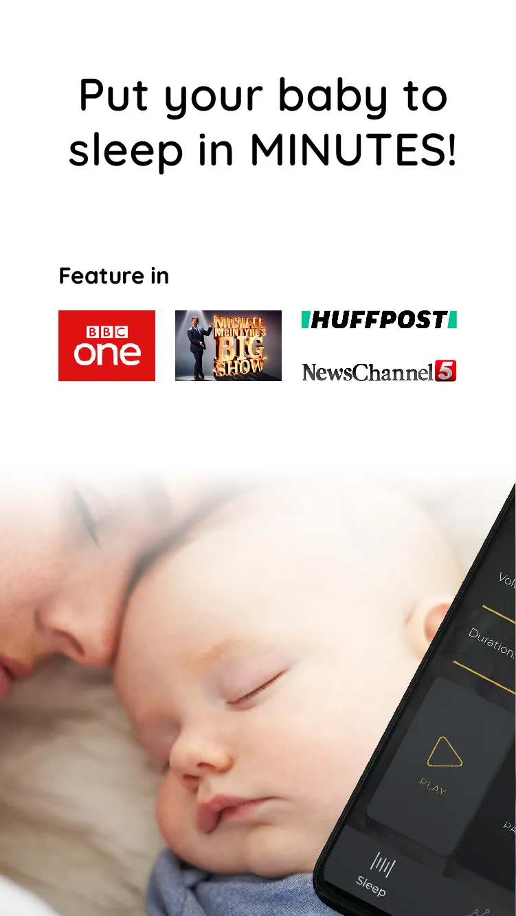 Sound Sleeper Baby White Noise | Indus Appstore | Screenshot