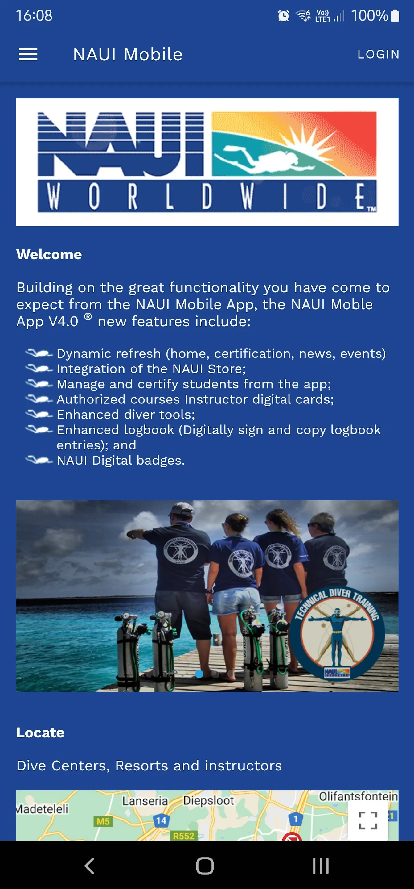 NAUI Mobile | Indus Appstore | Screenshot