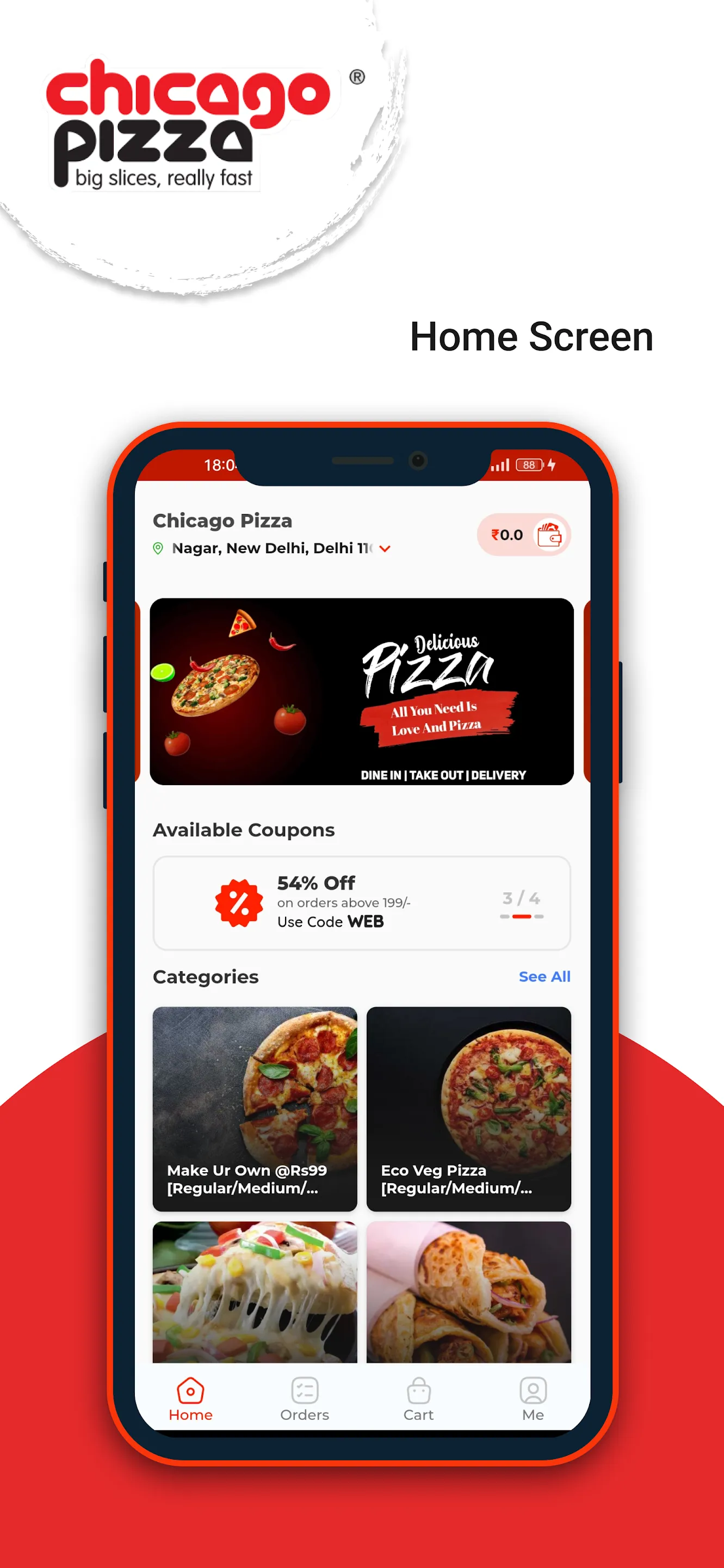 Chicago Pizza | Indus Appstore | Screenshot