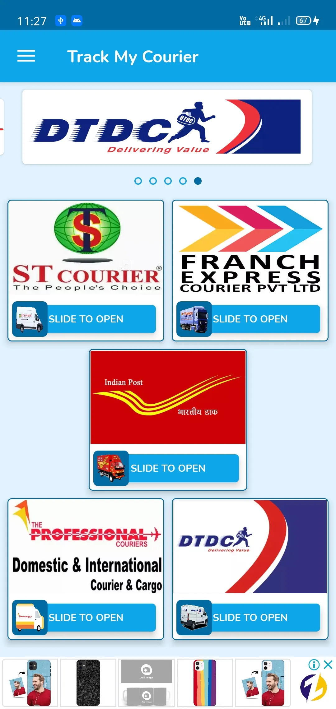 ALL COURIER TRACKING A TO Z | Indus Appstore | Screenshot