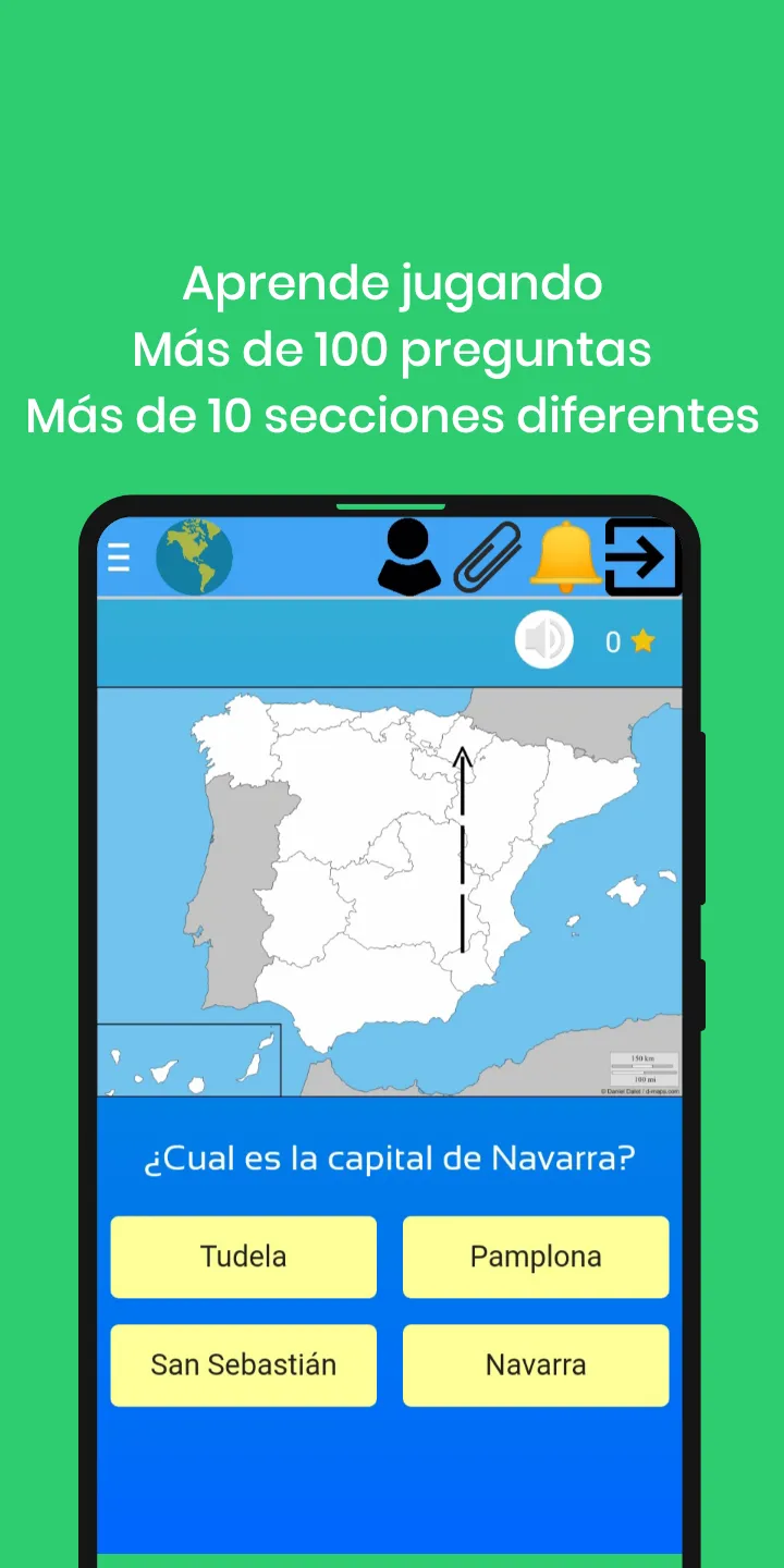 Kiz - Geografia Española | Indus Appstore | Screenshot