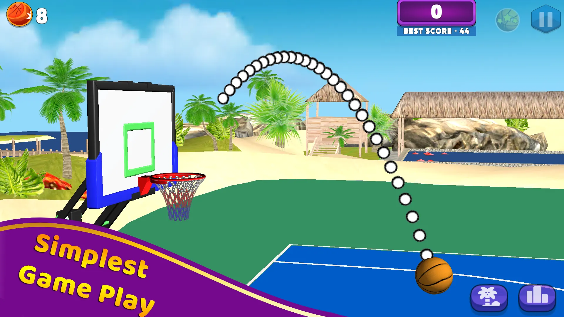 Shoot Challenge Basketball | Indus Appstore | Screenshot