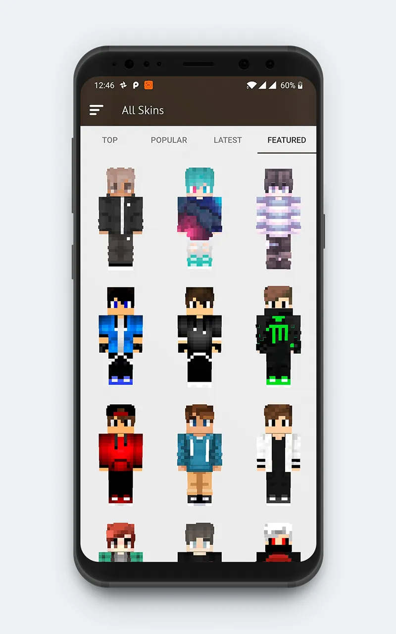 Boys Skins | Indus Appstore | Screenshot