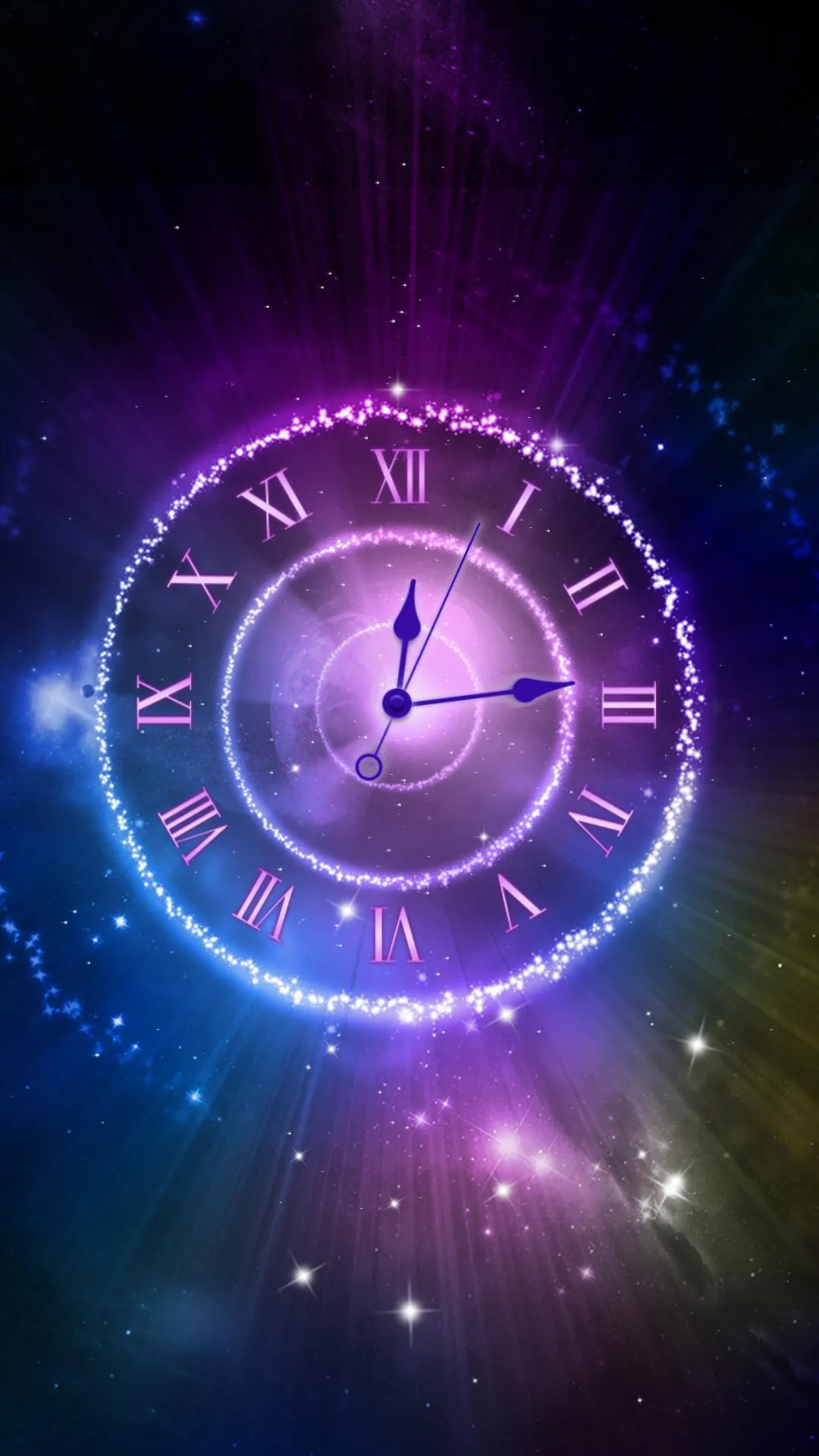 Shining Clock Live Wallpaper | Indus Appstore | Screenshot