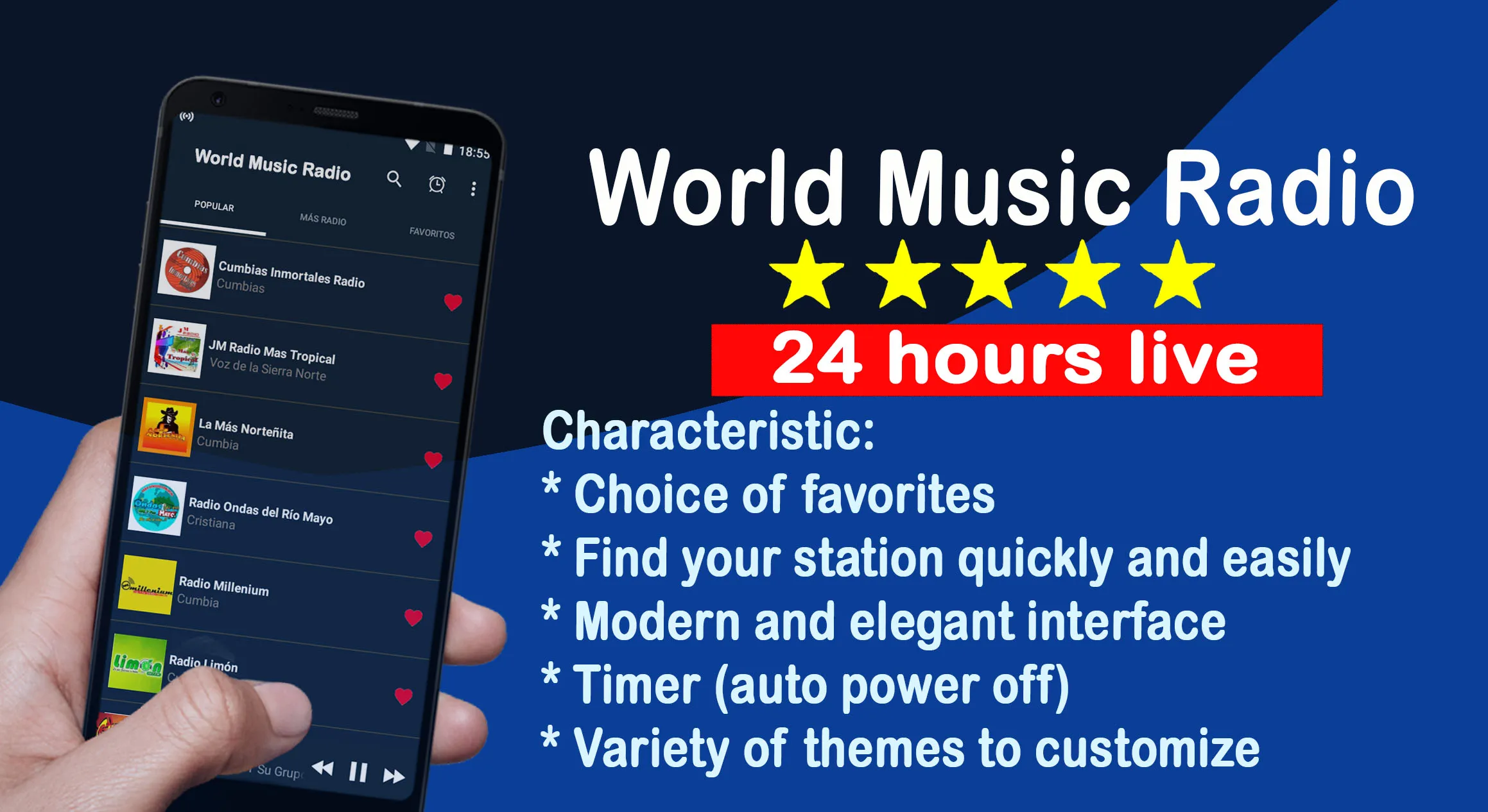 World music radio | Indus Appstore | Screenshot