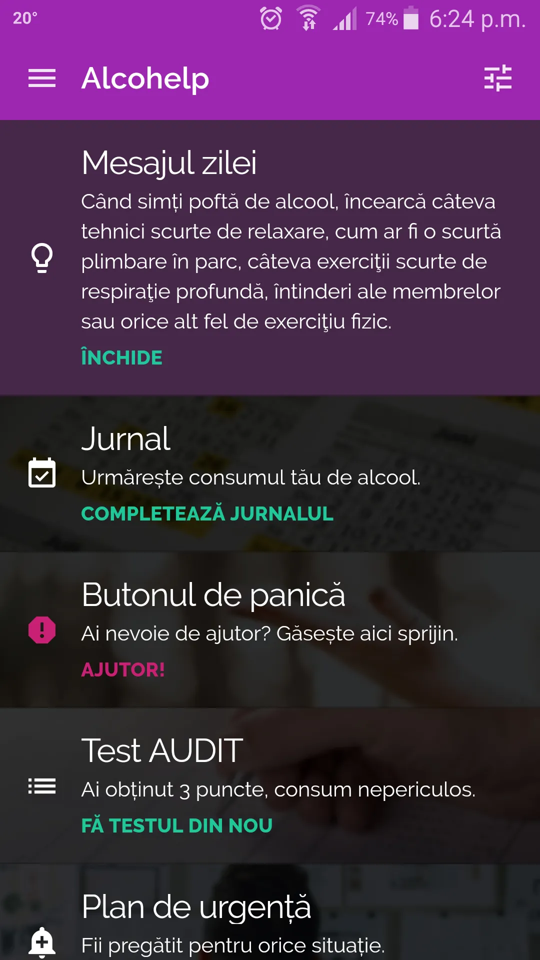 ALCOHELP | Indus Appstore | Screenshot