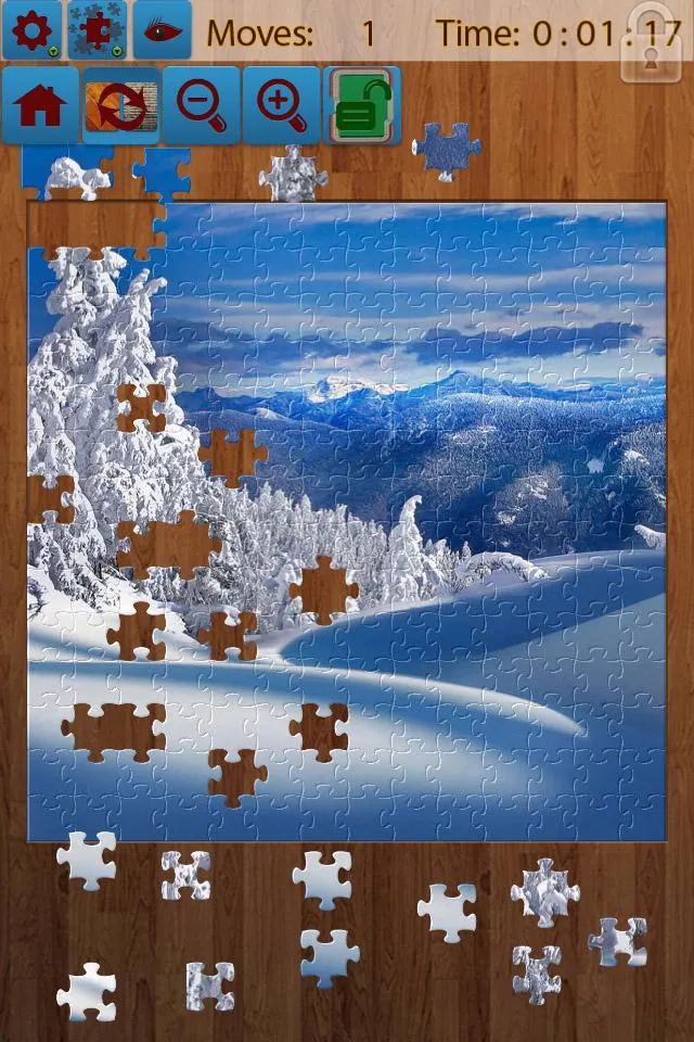 Snow Landscape Jigsaw Puzzles | Indus Appstore | Screenshot