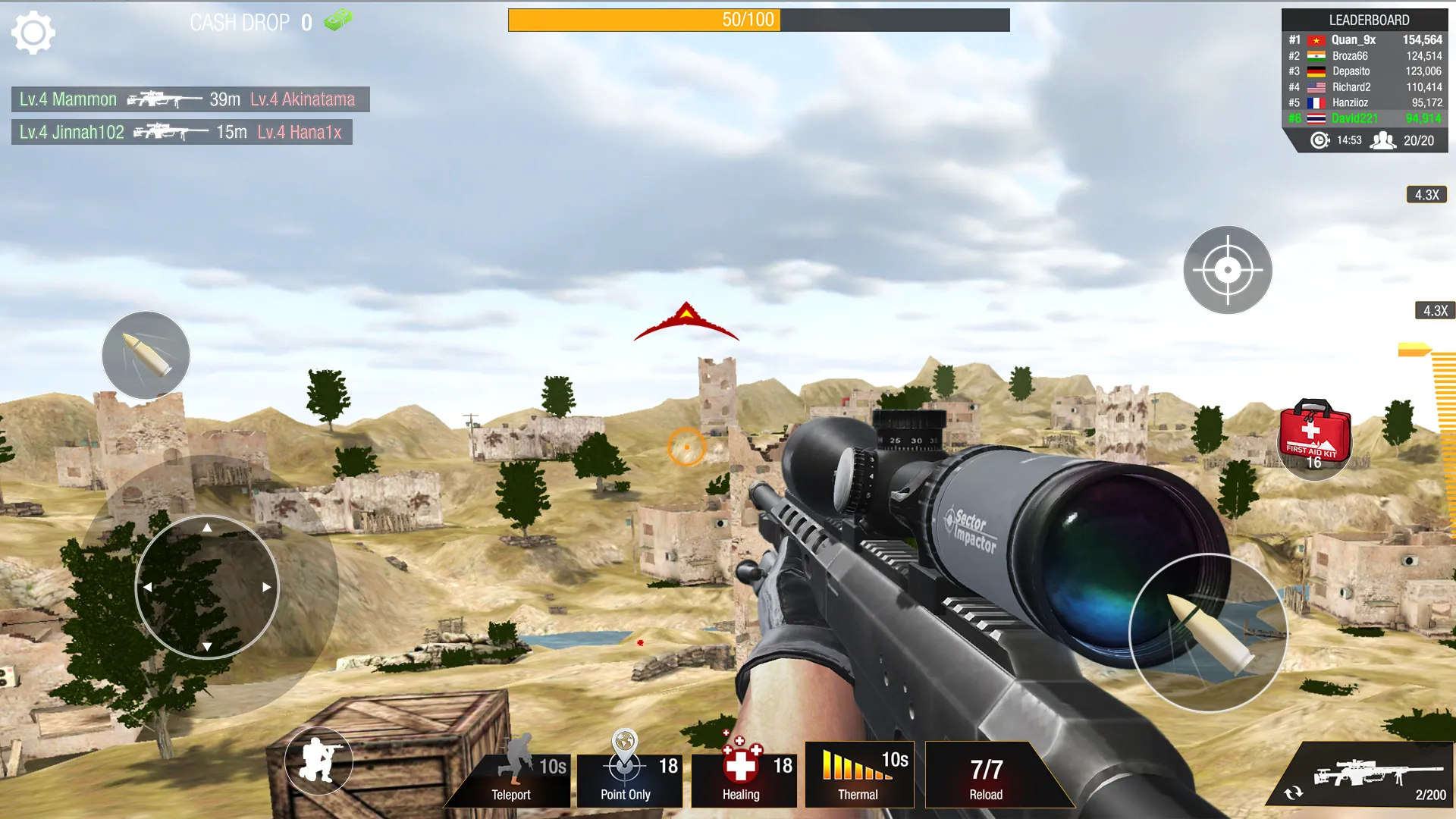 Sniper Warrior: PvP Sniper | Indus Appstore | Screenshot