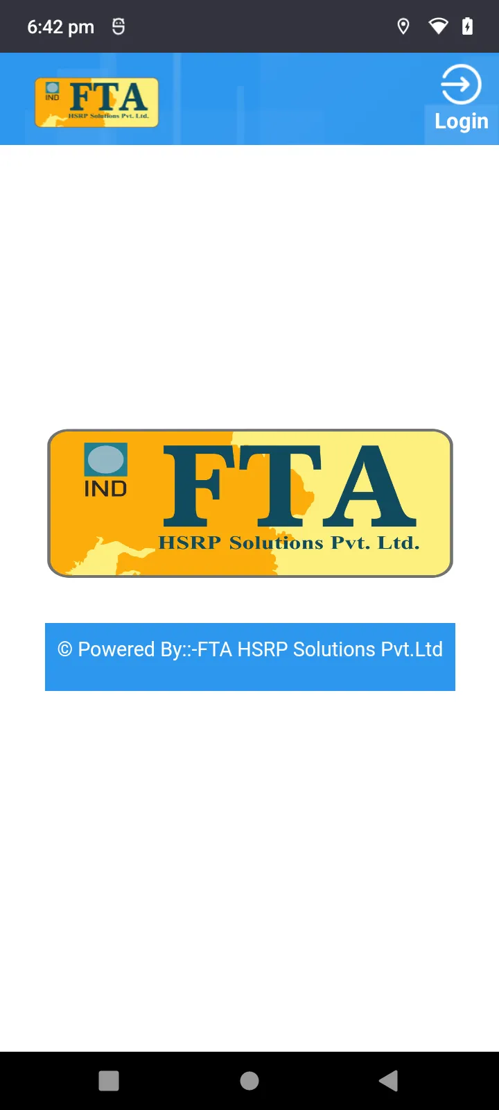 FTA OEM HSRP | Indus Appstore | Screenshot