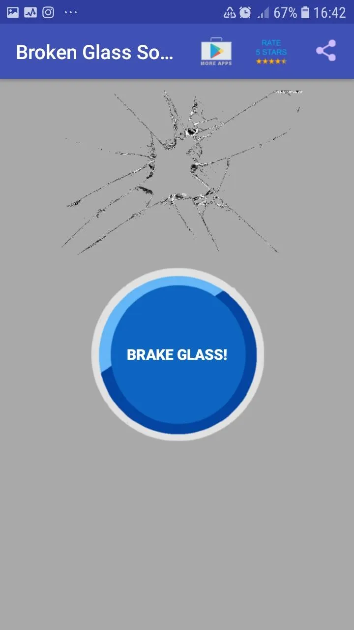 Broken Glass Sound | Indus Appstore | Screenshot