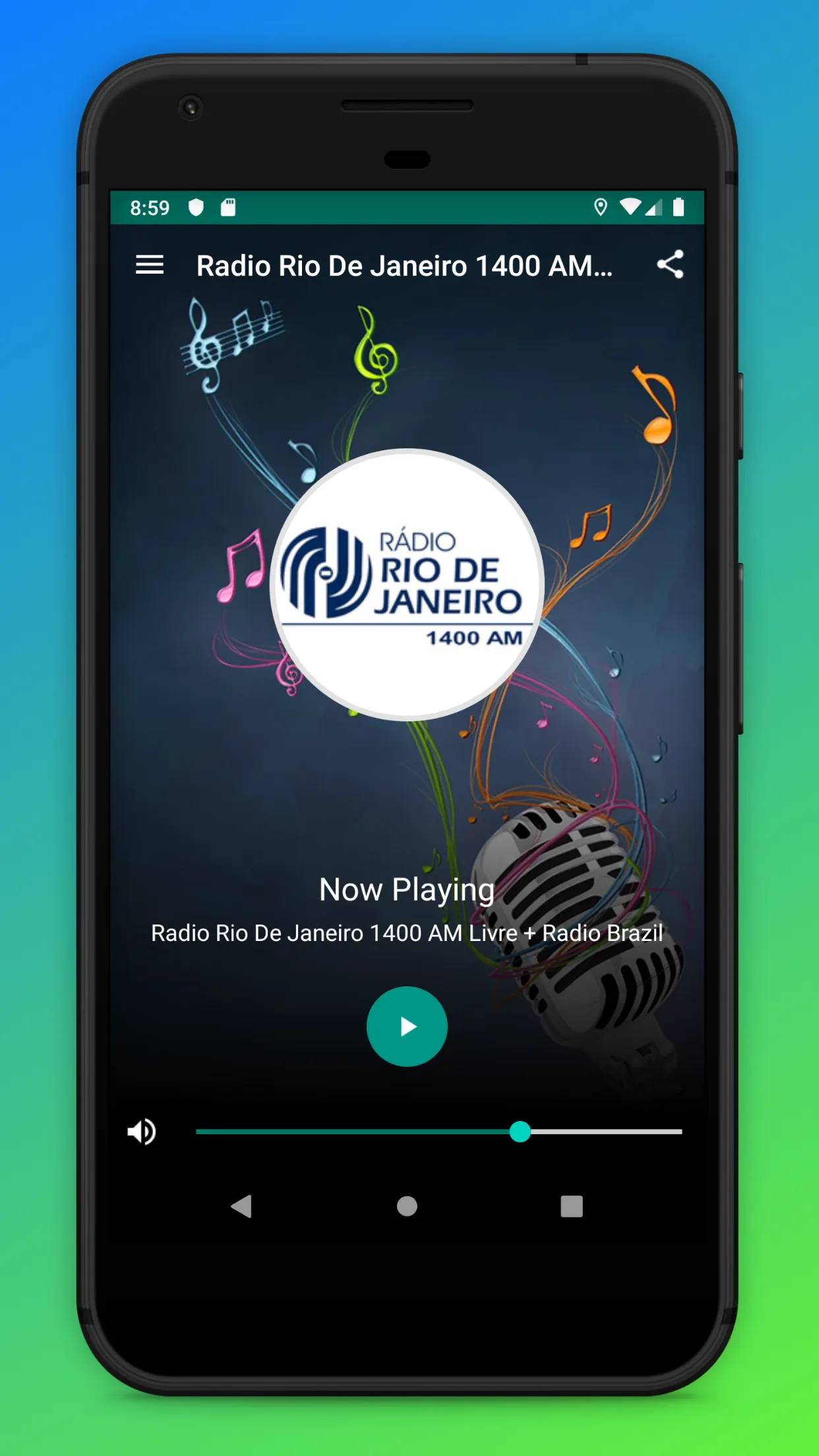 Radio Rio De Janeiro 1400 AM | Indus Appstore | Screenshot