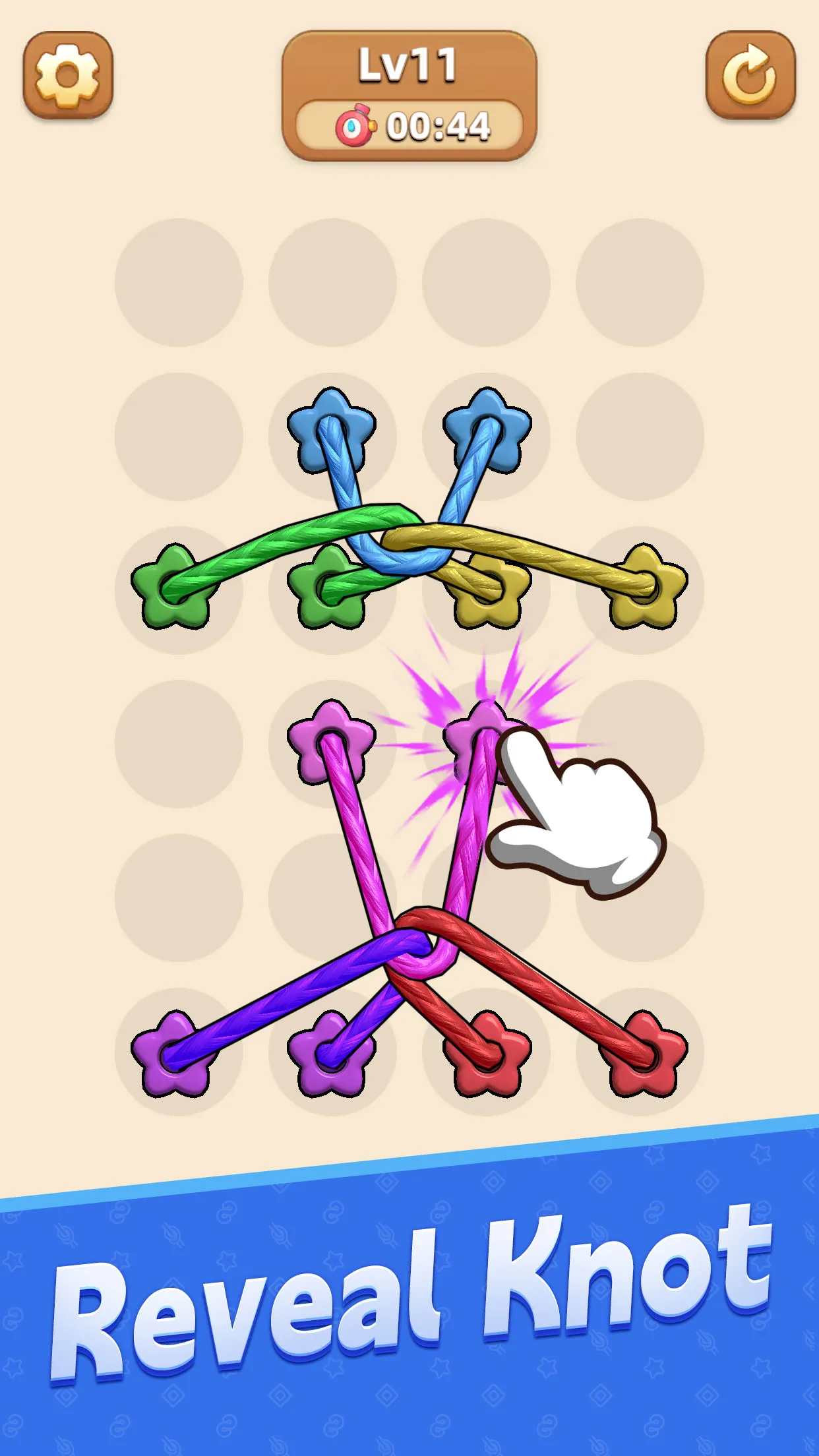 Tangle Go 3D: Untie The Knot | Indus Appstore | Screenshot