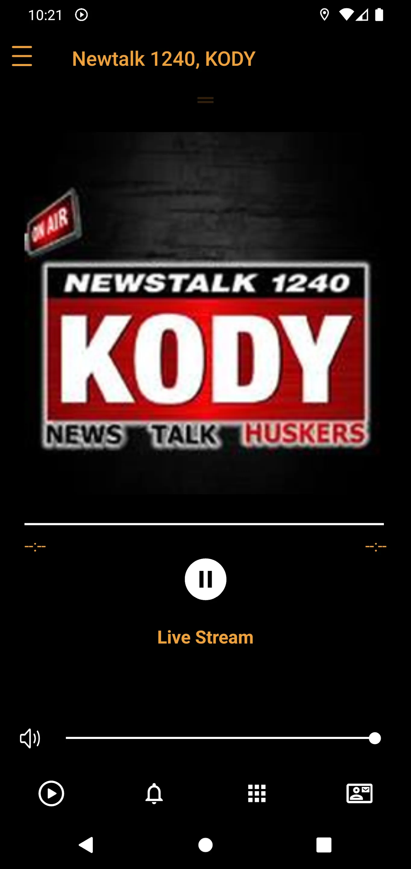 KODY, 1240-AM/106.1-FM | Indus Appstore | Screenshot