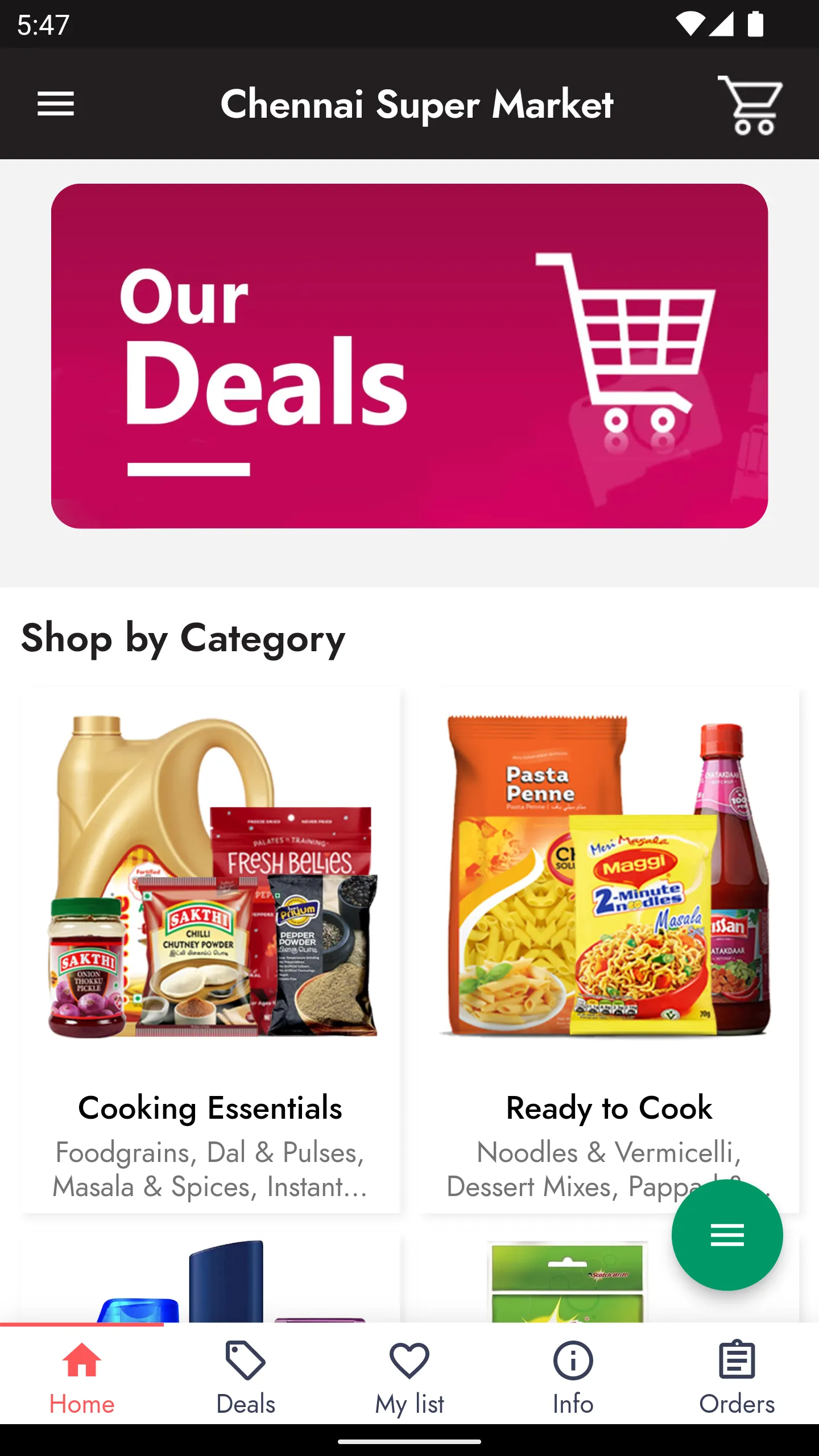 Chennai Super Market | Indus Appstore | Screenshot