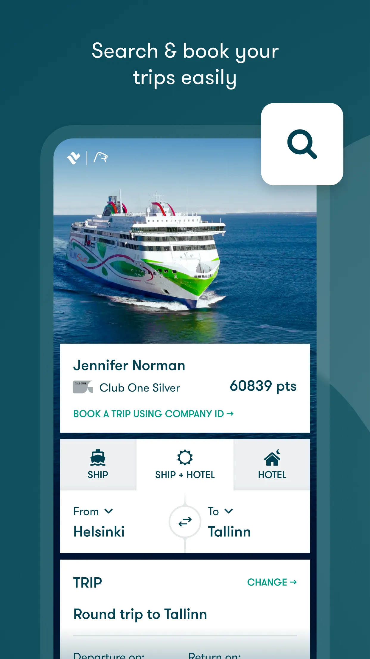 Tallink Silja Line | Indus Appstore | Screenshot