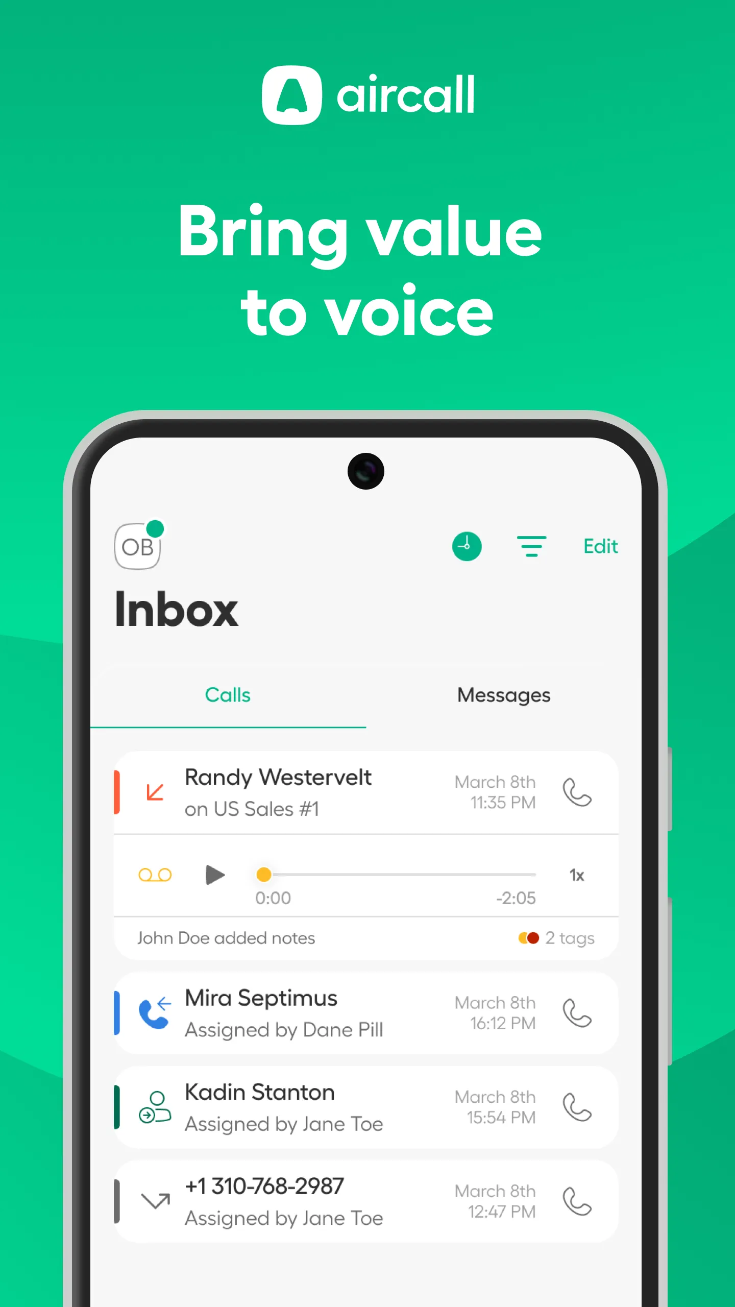 Aircall | Indus Appstore | Screenshot