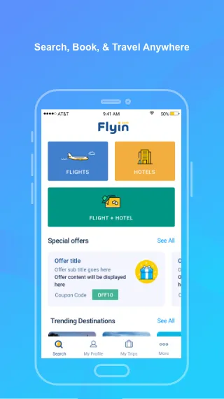 Flyin.com - Flights & Hotels | Indus Appstore | Screenshot