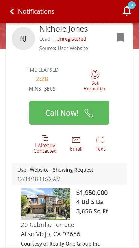 RED CRM | Indus Appstore | Screenshot