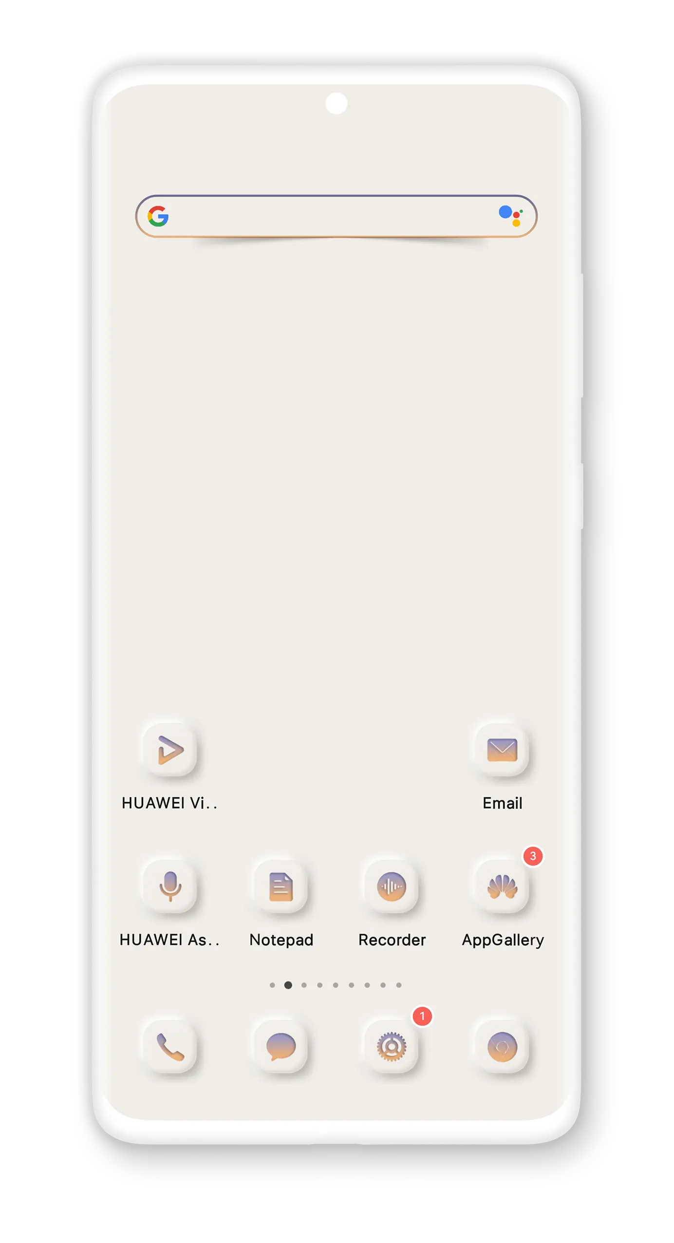 Minimal Shadow EMUI 11 Theme | Indus Appstore | Screenshot