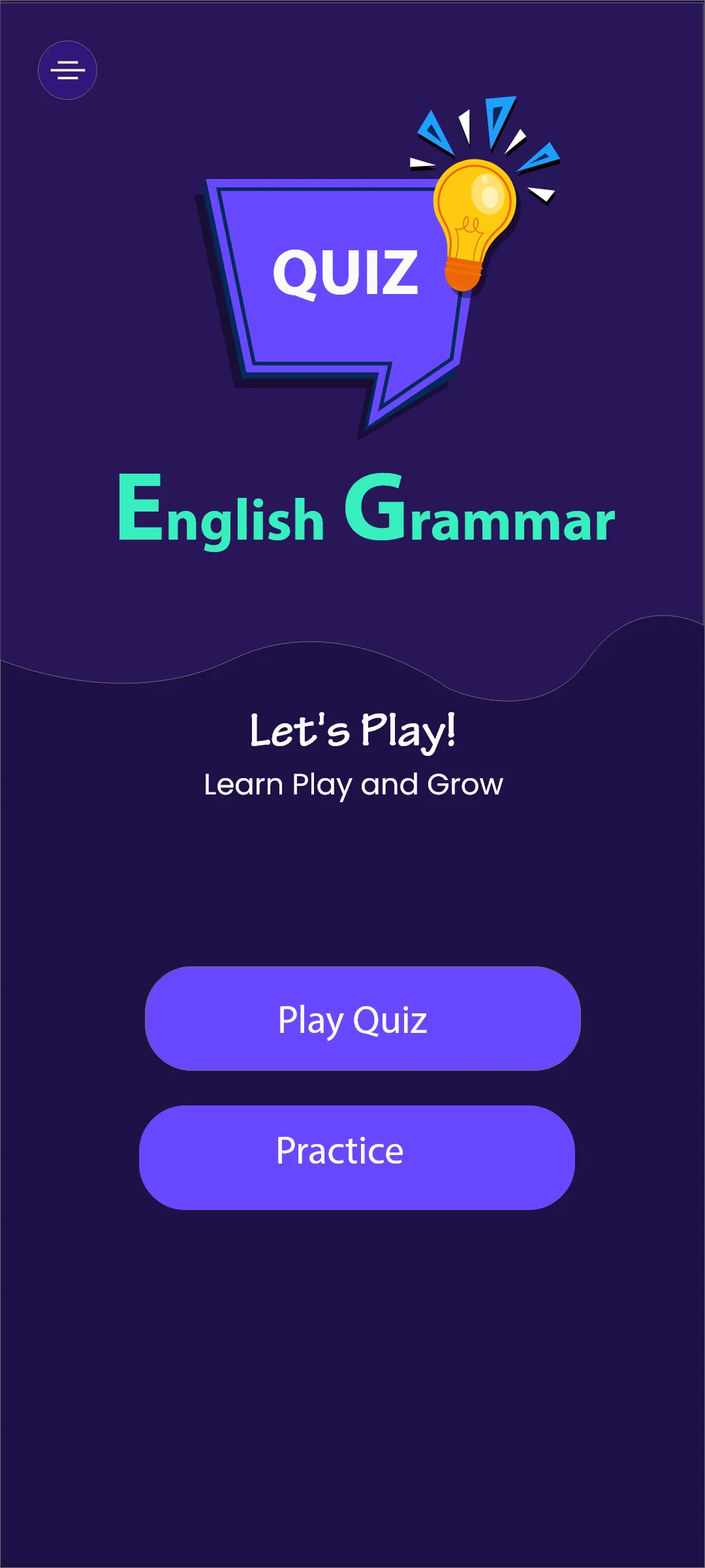 English Grammar Quiz | Indus Appstore | Screenshot