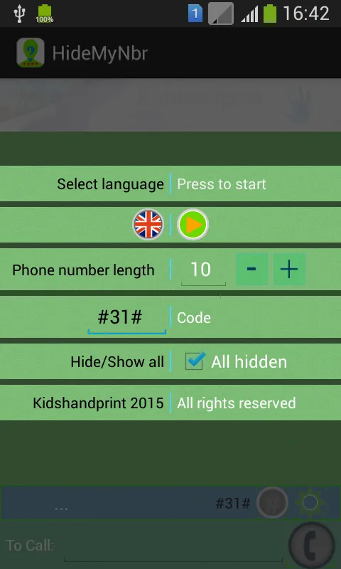 Hide My phone number | Indus Appstore | Screenshot