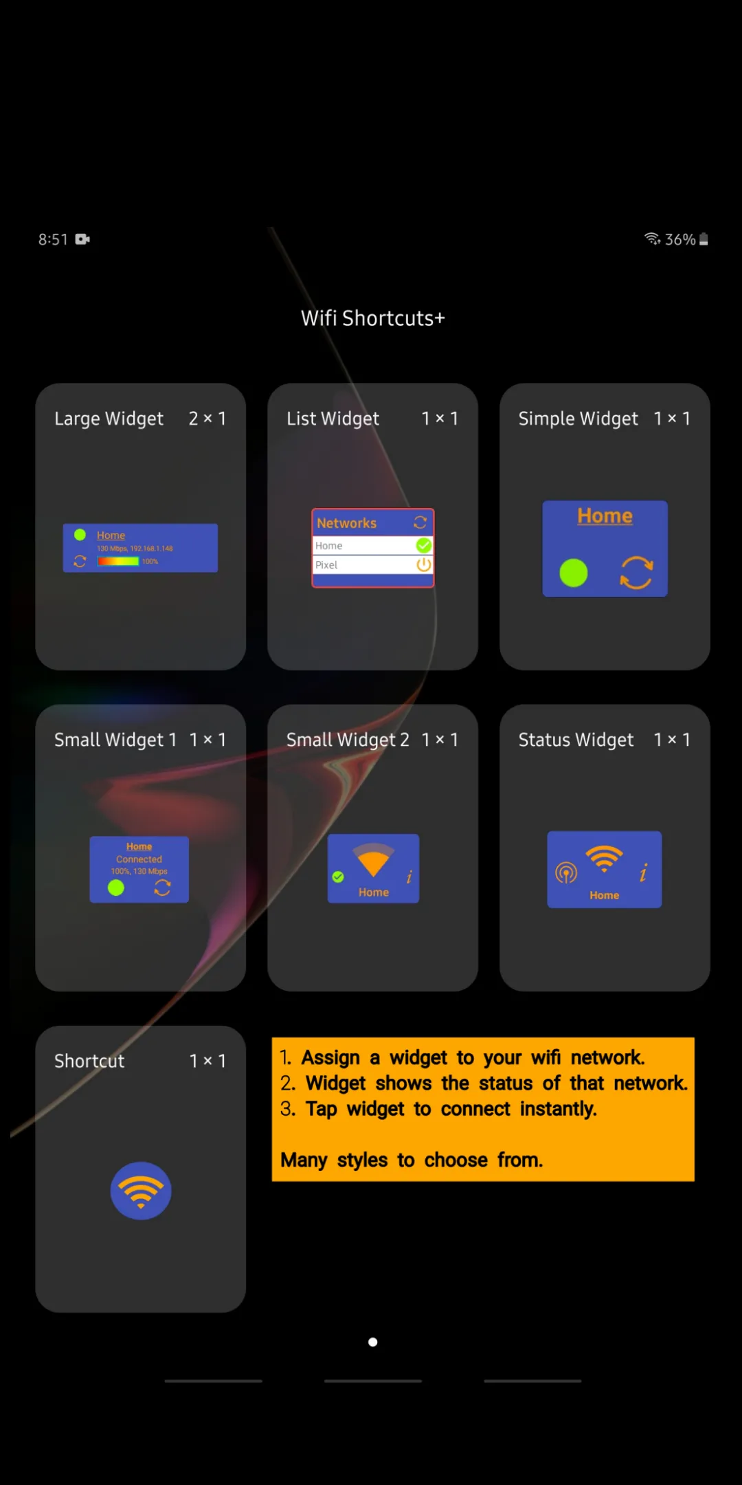 Wifi Shortcuts+ | Indus Appstore | Screenshot