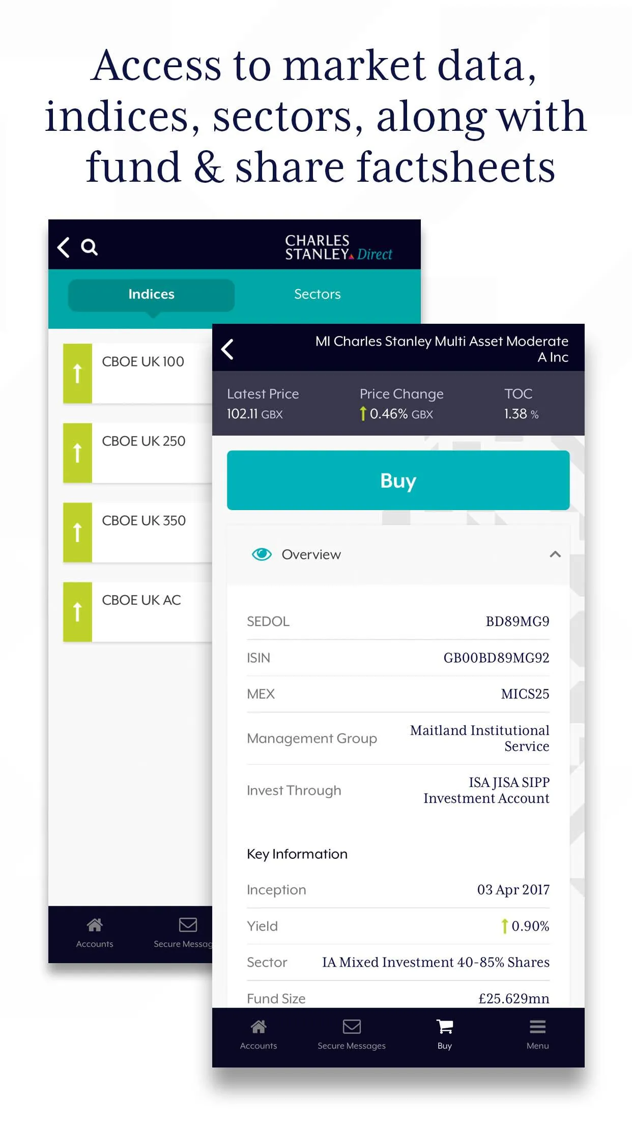 Charles Stanley Direct | Indus Appstore | Screenshot