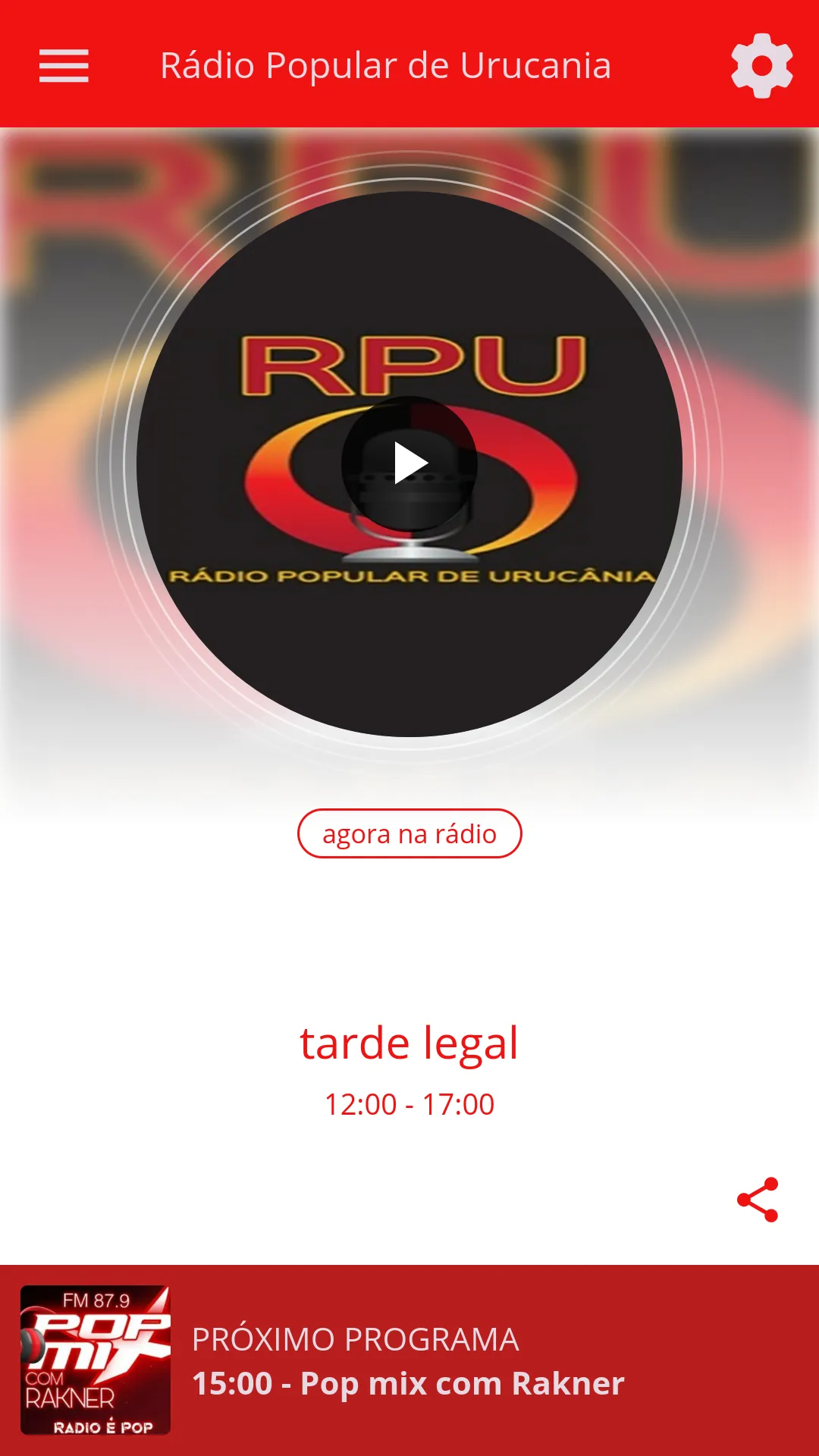 Rádio Popular de Urucania | Indus Appstore | Screenshot