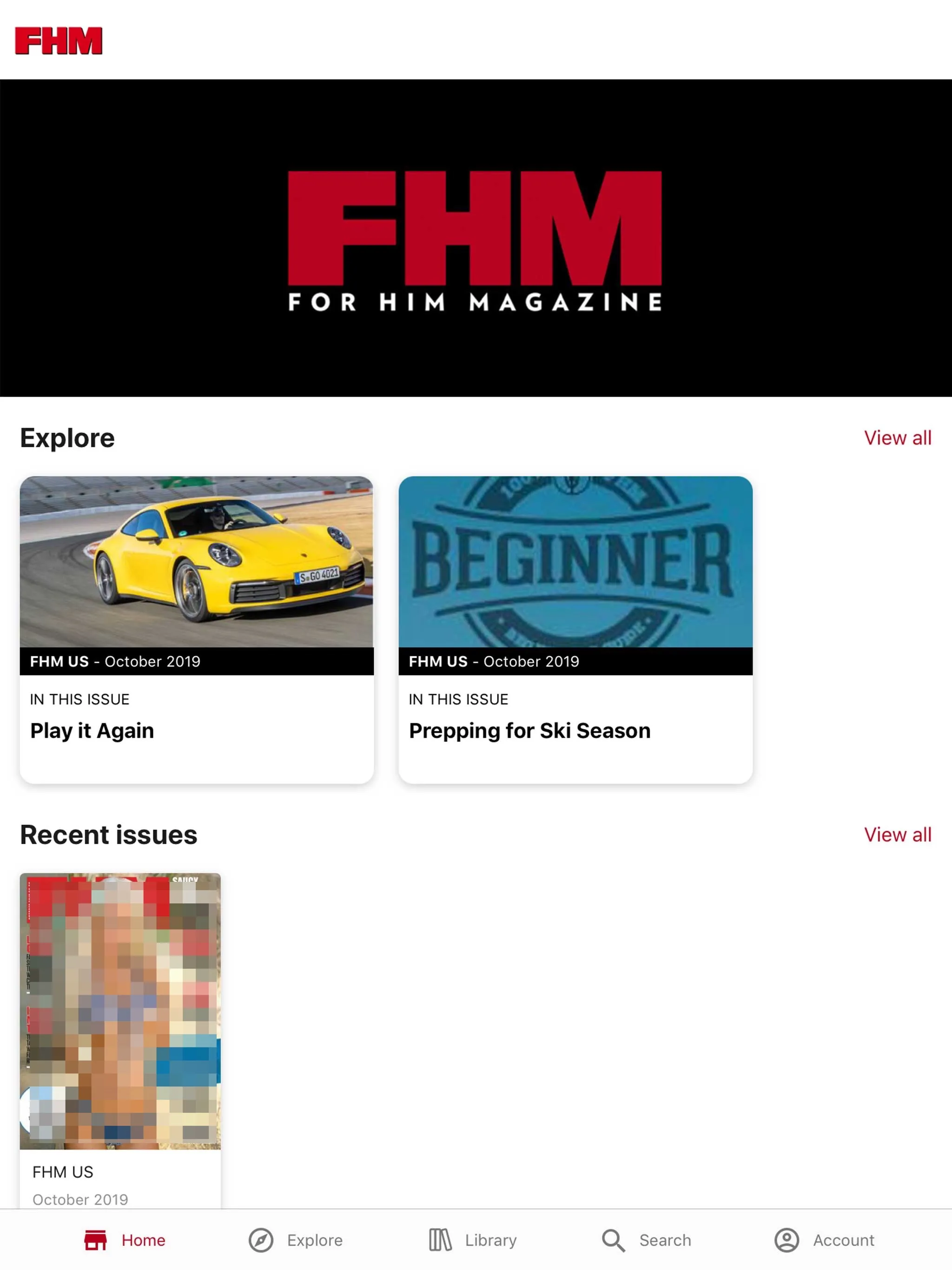 FHM USA | Indus Appstore | Screenshot