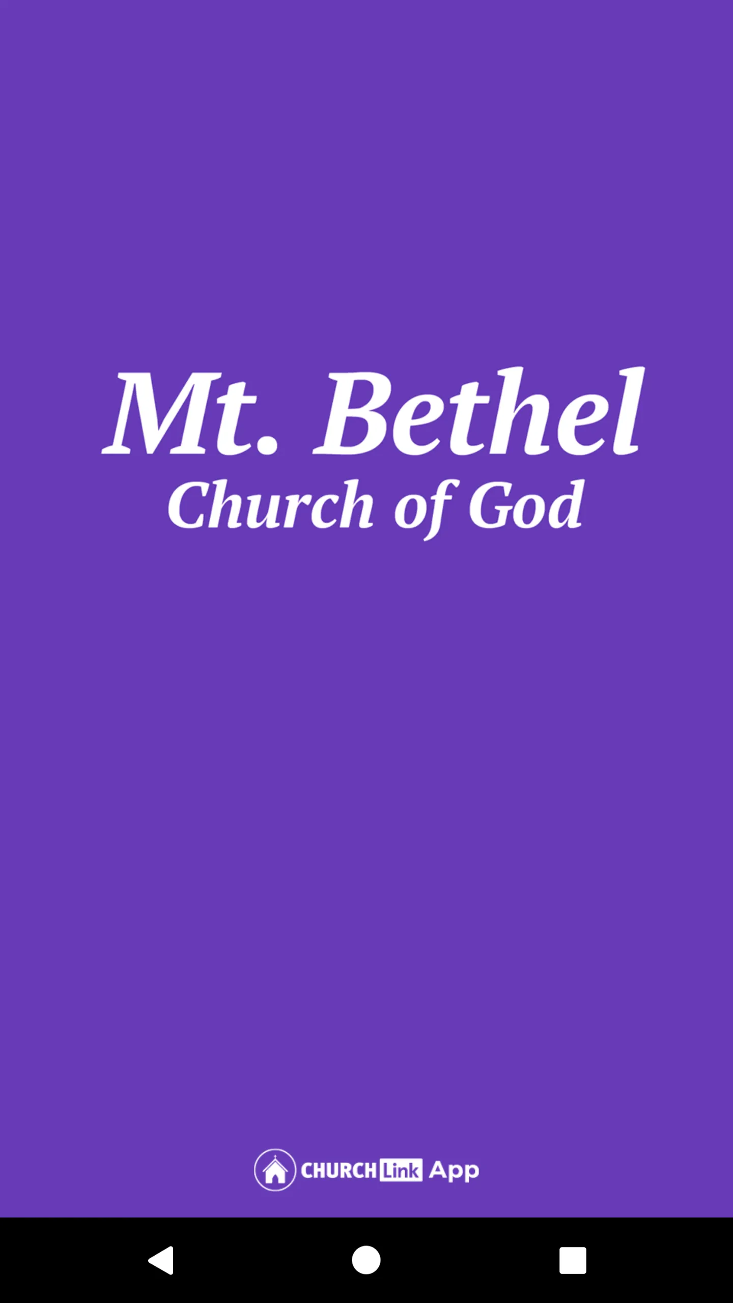 Mt. Bethel Church of God | Indus Appstore | Screenshot