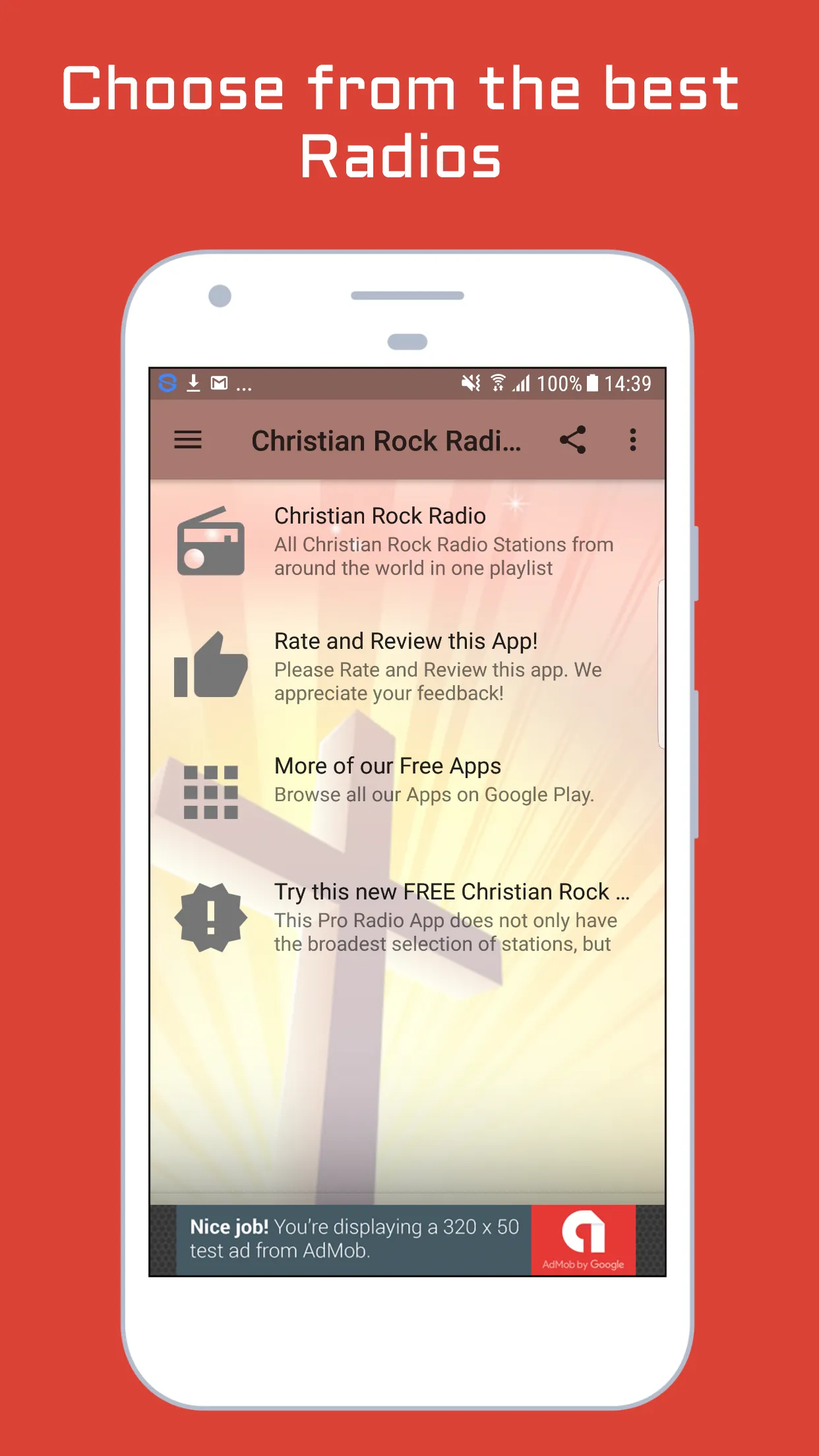 Christian Rock Radio Stations | Indus Appstore | Screenshot