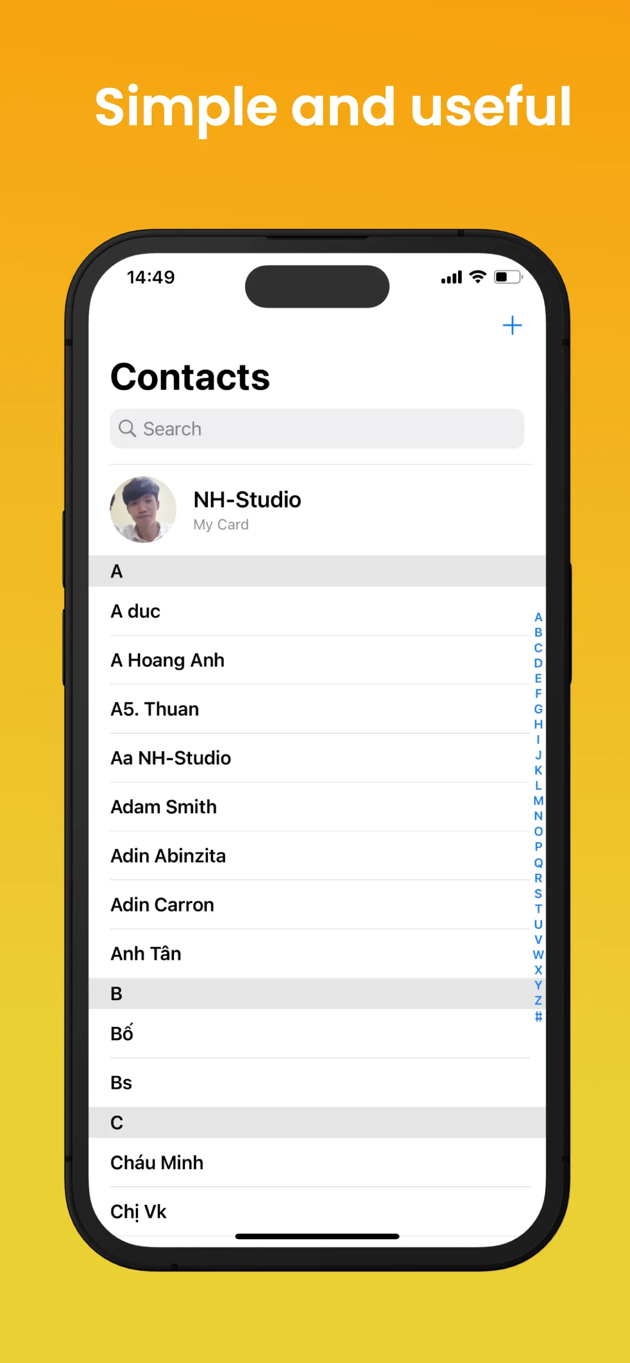 iContacts – OS 17 Contacts | Indus Appstore | Screenshot