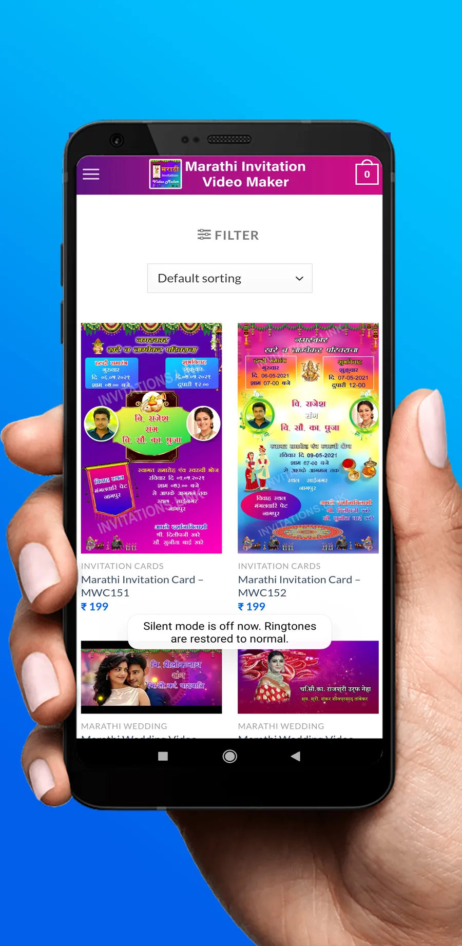 Marathi Invitation Video Maker | Indus Appstore | Screenshot