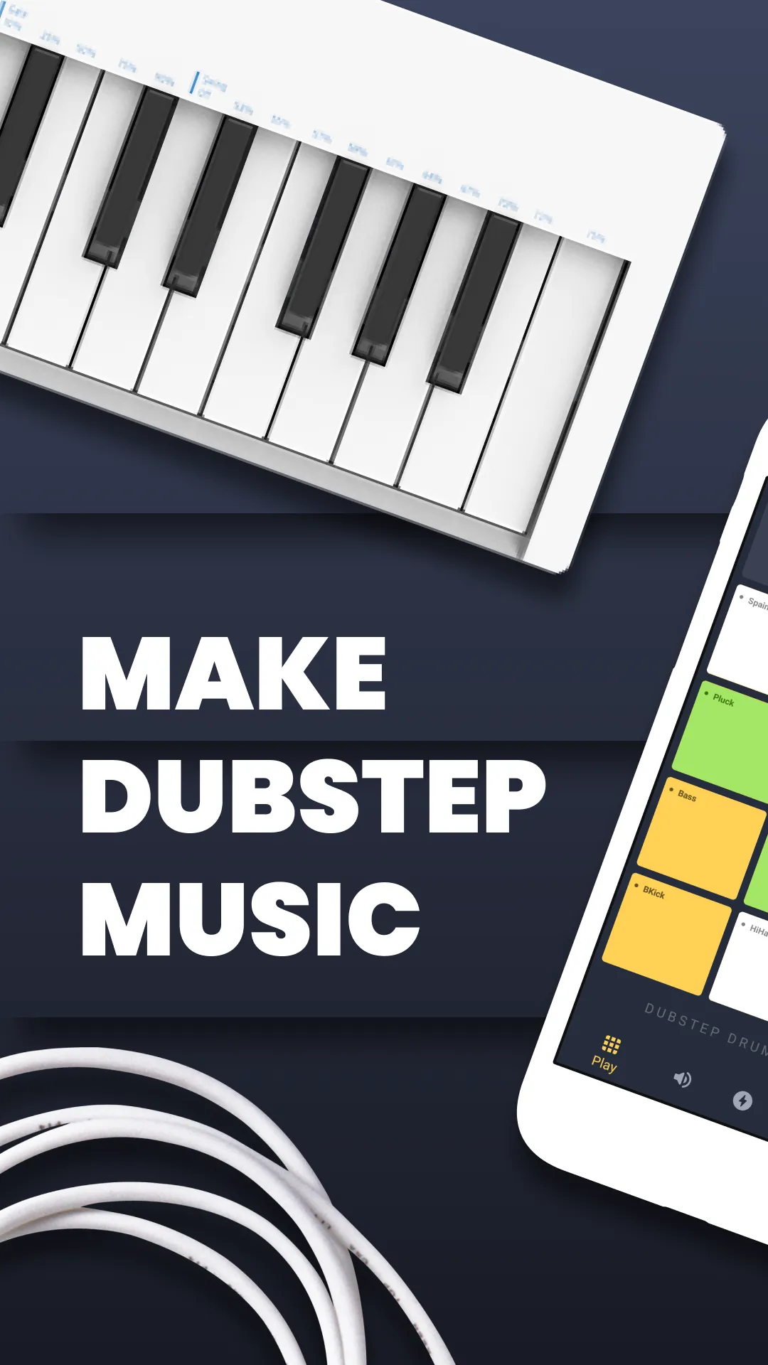 Dubstep Drum Pads 24 Beatmaker | Indus Appstore | Screenshot