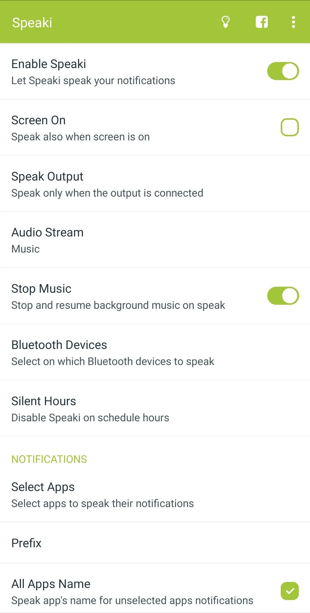 Speaki - Voice Notifications | Indus Appstore | Screenshot