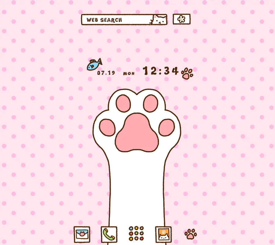 Cat Paw Theme | Indus Appstore | Screenshot